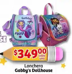 Soriana Mercado Gabby's dollhouse lonchera oferta