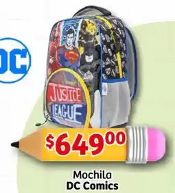 Soriana Mercado Dc comics mochila oferta