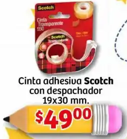 Soriana Mercado Scotch cinta adhesiva con despachador oferta