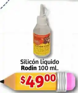 Soriana Mercado Rodin silicón líquido oferta