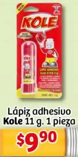 Soriana Mercado Kole lápiz adhesivo oferta