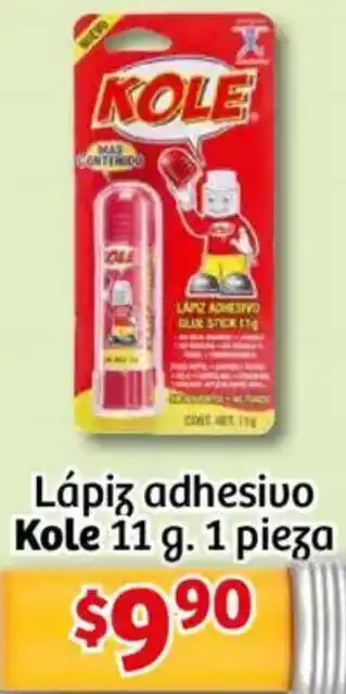 Soriana Mercado Kole lápiz adhesivo oferta