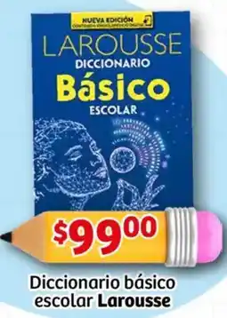 Soriana Mercado Larousse diccionario básico escolar oferta