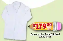 Soriana Mercado Back 2 school bata escolar oferta