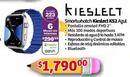 Soriana Mercado Kieslect KS2 smartwhatch azul oferta