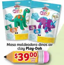 Soriana Mercado Play-doh masa moldeadora dinos air clay oferta
