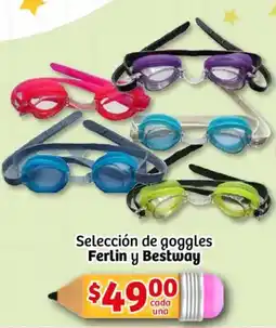 Soriana Mercado Ferlin y bestway selección de goggles oferta