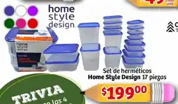 Soriana Mercado Home style design set de herméticos oferta