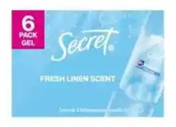 Costco Secret Linen Fresh antiperspirante en gel oferta