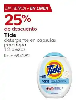 Costco Tide detergente en cápsulas para ropa oferta