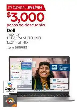 Costco Dell Inspiron 15.6" Full HD oferta