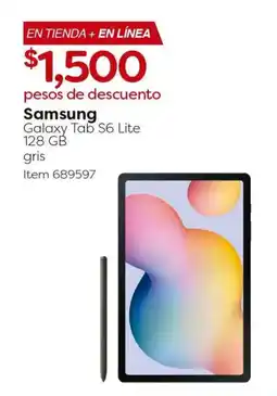 Costco Samsung Galaxy Tab S6 Lite oferta