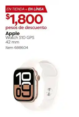 Costco Apple Watch S10 GPS oferta