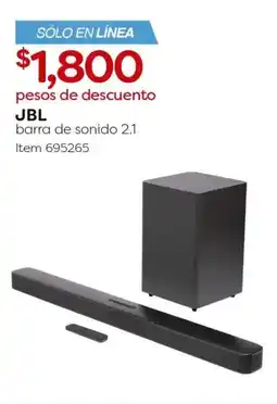 Costco JBL barra de sonido 2.1 oferta