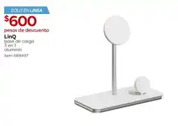 Costco LinQ base de carga 3 en 1 oferta