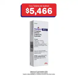 Farmacias Benavides 5 mg Tirzepatida/0.6 ml Solución oferta