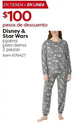 Costco Disney & Star Wars pijama para dama oferta