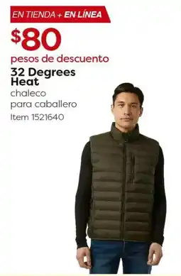 Costco 32 degrees heat chaleco oferta