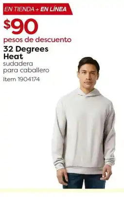 Costco 32 degrees heat sudadera para caballero oferta