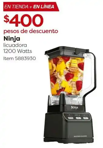 Costco Ninja licuadora oferta