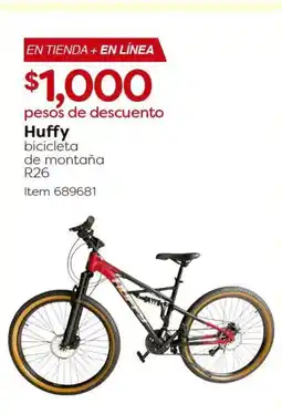 Costco Huffy bicicleta de montaña R26 oferta