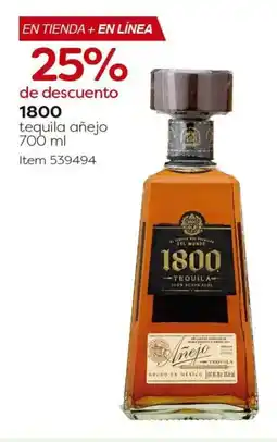 Costco 1800 tequila añejo oferta