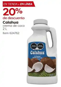 Costco Calahua crema de coco oferta