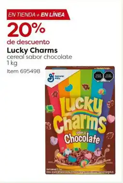 Costco Lucky charms cereal sabor chocolate oferta