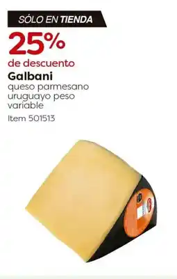 Costco Galbani queso parmesano uruguayo peso variable oferta