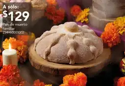 City Club Pan de Muerto familiar oferta