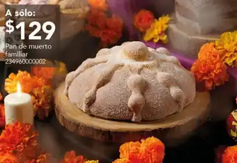 City Club Pan de Muerto familiar oferta