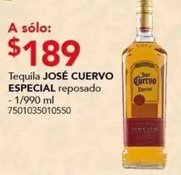 City Club José Cuervo Especial tequila reposado oferta