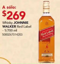 City Club Johnnie Walker Red Label oferta