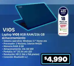 Soriana Híper VIOS Laptop oferta