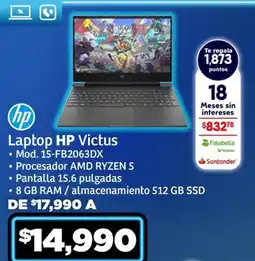 Soriana Híper HP Victus Laptop oferta