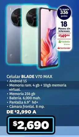 Soriana Híper Blade V70 Max oferta