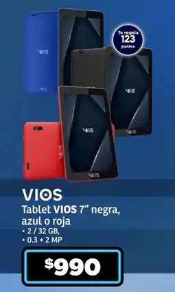 Soriana Híper VIOS tablet 7" oferta