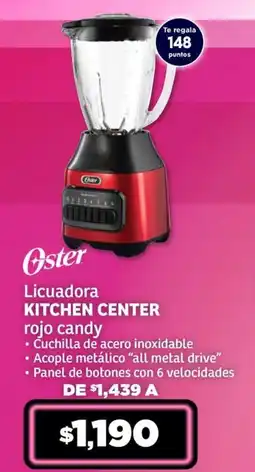 Soriana Híper Oster Kitchen Center licuadora oferta