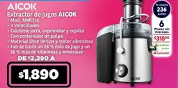 Soriana Híper AICOK extractor de jugos oferta