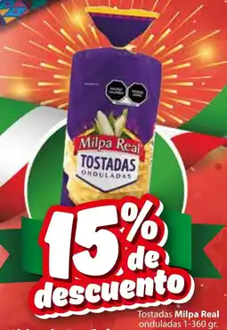 Zorro Milpa Real tostadas oferta