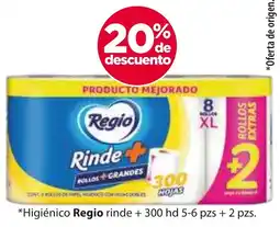 Zorro Regio higiénico rinde oferta