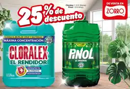 Zorro Cloralex oferta