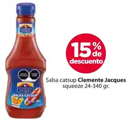 Zorro Clemente jacques salsa catsup squeeze oferta