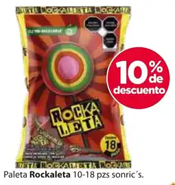 Zorro Rockaleta paleta oferta