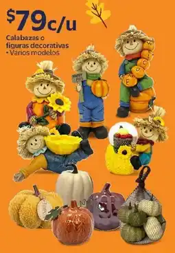Walmart Calabazas o figuras decorativas oferta