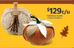 Walmart Calabazas de tela oferta