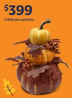 Walmart Calabazas apiladas oferta
