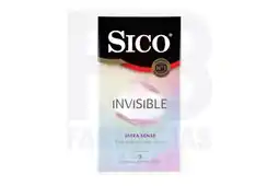 Farmacias Bazar PRESERVATIVO SICO INVISIBLE 3 PIEZAS oferta
