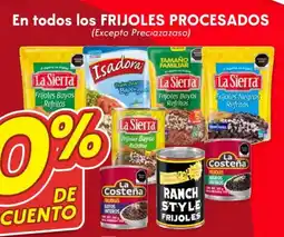 Soriana Híper En todos los frijoles procesados oferta