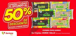 Soriana Híper En frijoles verde valle oferta
